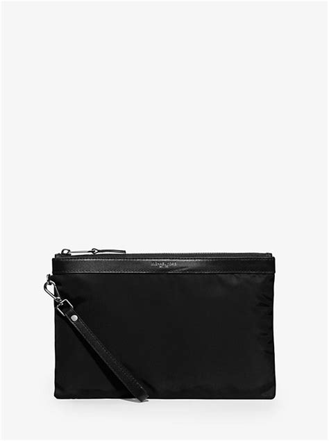 michael kors kent pouch|Kent Nylon Travel Pouch .